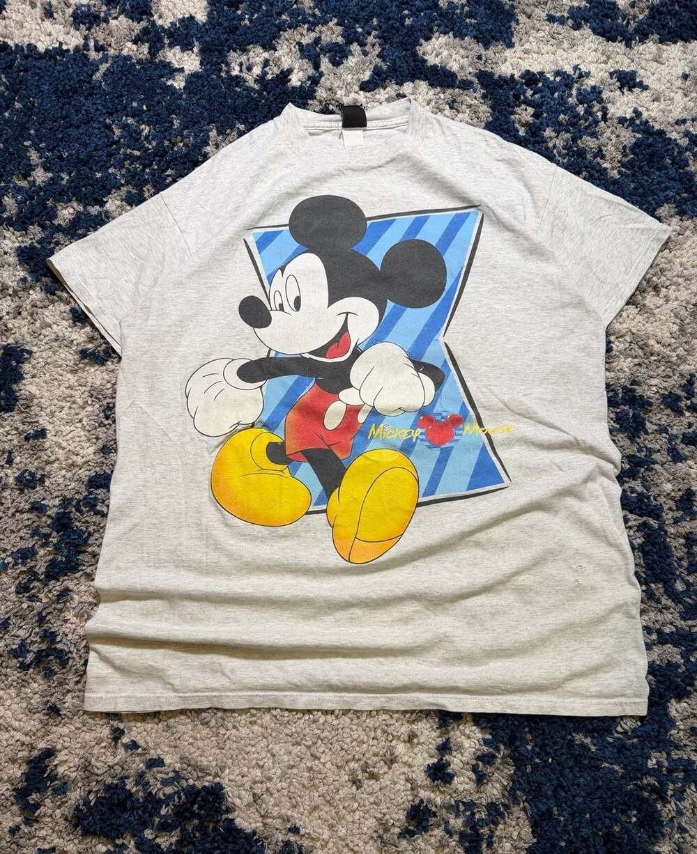 Vintage Mickey Unlimited Grey Mickey Mouse Graphic T-Shirt